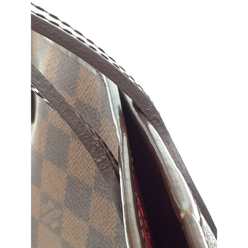Louis Vuitton Damier Ebene Brown Neverfull Tote Bag - Picture 6 of 8